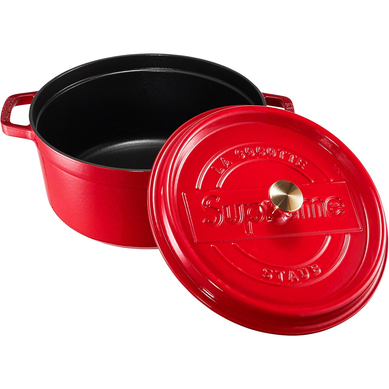 Supreme®/STAUB Round 5.5 Qt. Cocotte view 3
